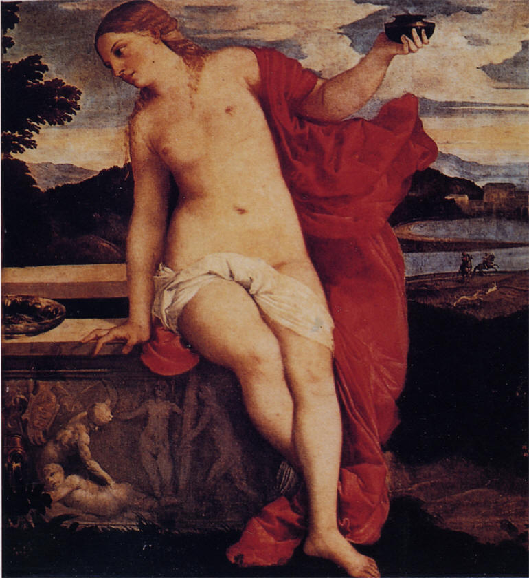 Tiziano Vecellio L Amor Sacro E L Amor Profano